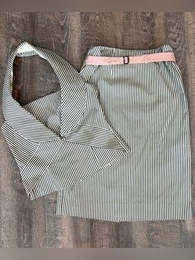 Etcetera 2-piece Skirt Halter Suit Set